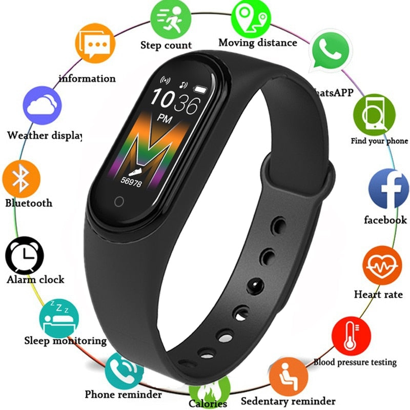 M5 Smart Fitness Band with Health Monitoring