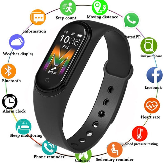 M5 Smart Fitness Band with Health Monitoring