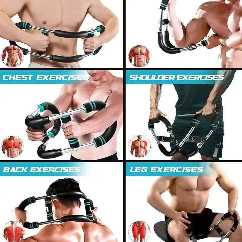 Adjustable U-Shaped Chest & Arm Strength Trainer