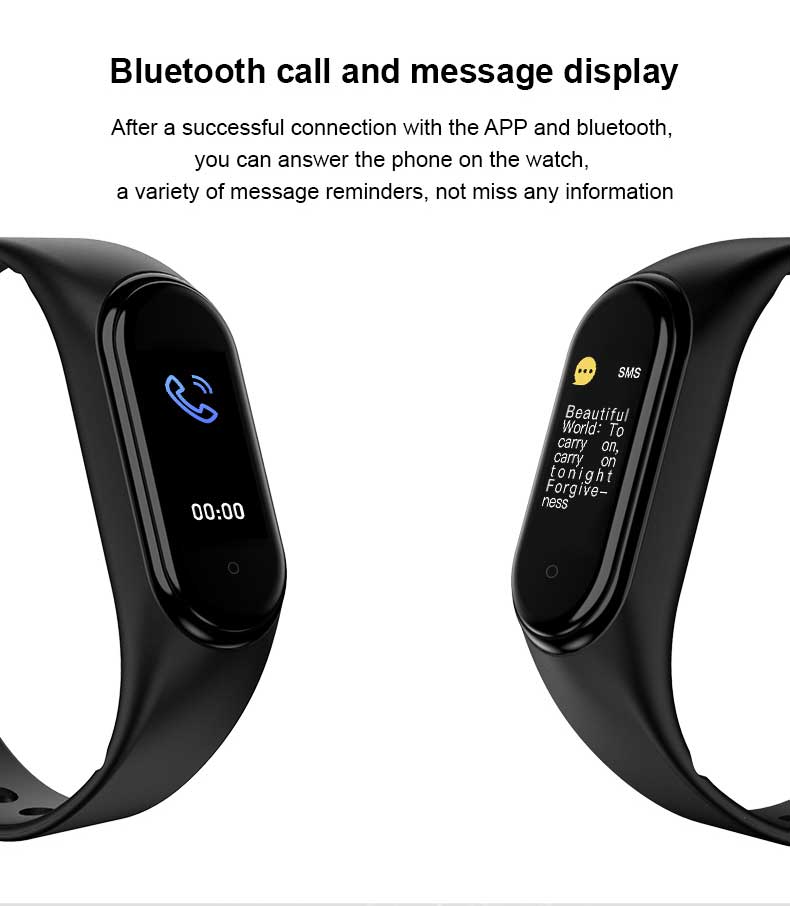 M5 Smart Fitness Band with Health Monitoring