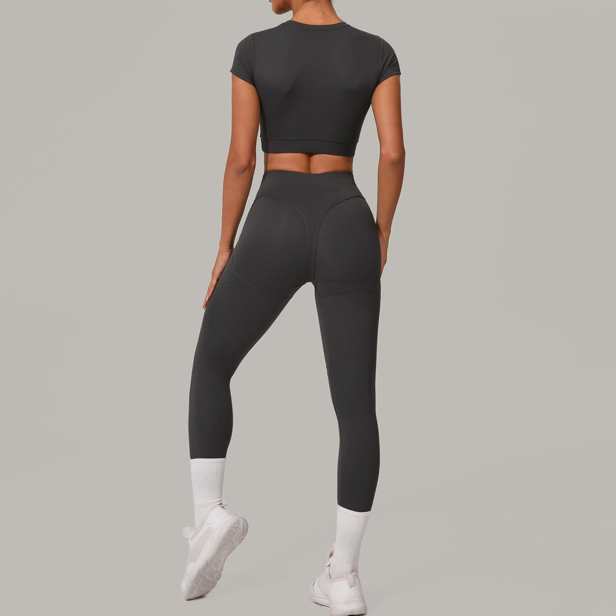 Autumn Sand Brushed Yoga Two Piece Sets