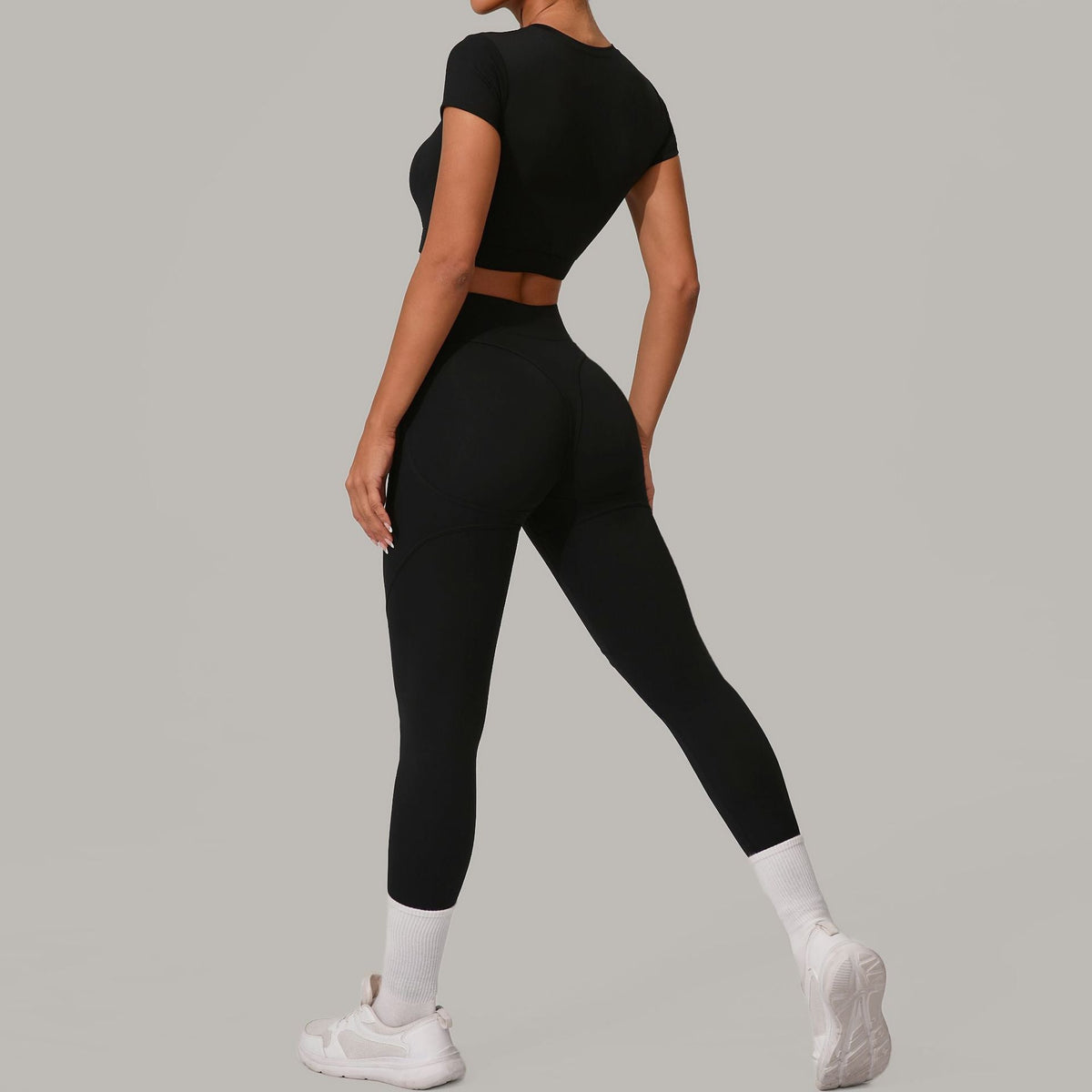 Autumn Sand Brushed Yoga Two Piece Sets