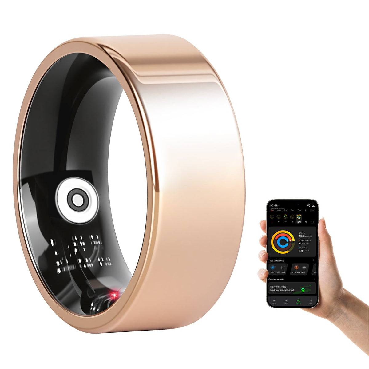 Smart Ring Health & Fitness Tracker
