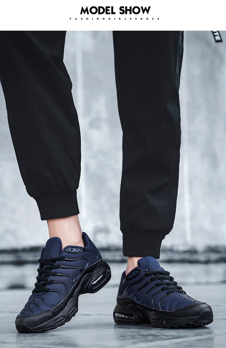 Men's Cushioned Breathable Running Training Shoes