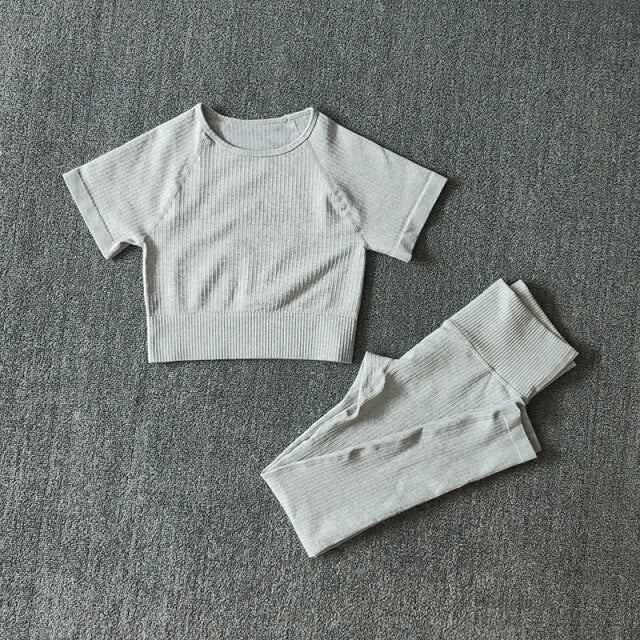 Seamless Yoga Suit Set