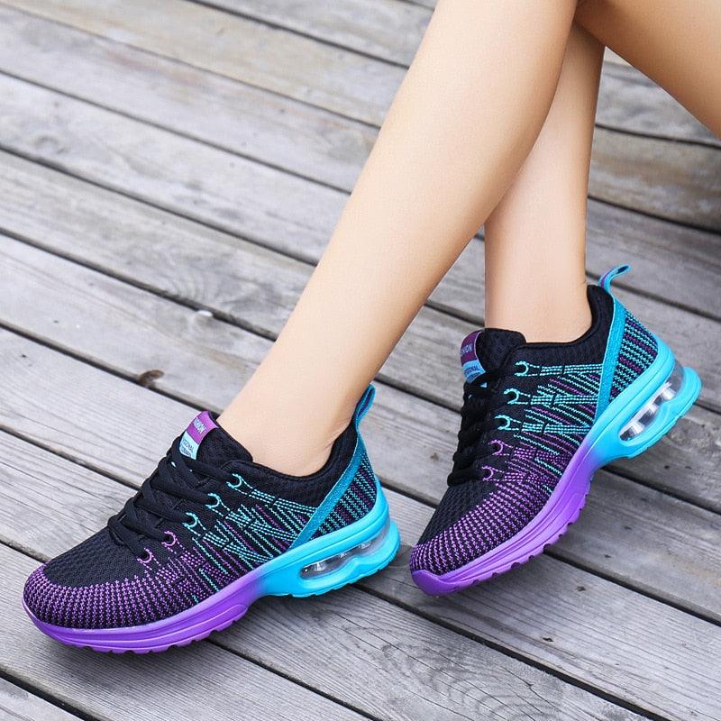 Women's Lightweight Breathable Athletic Running Sneakers
