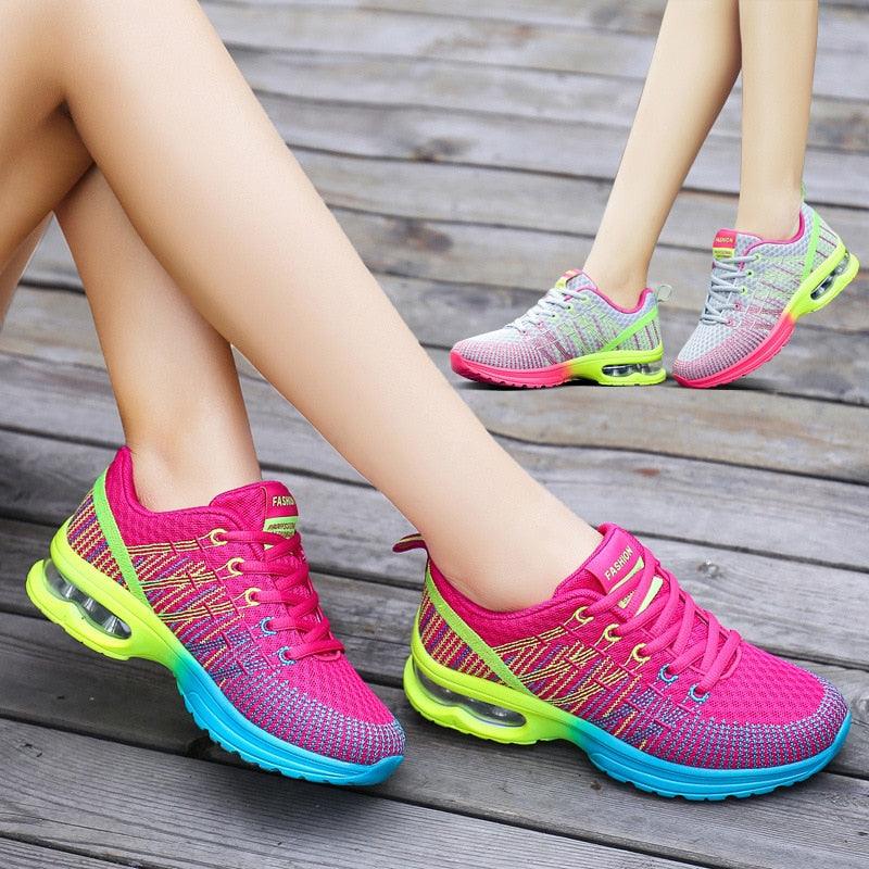 Women's Lightweight Breathable Athletic Running Sneakers