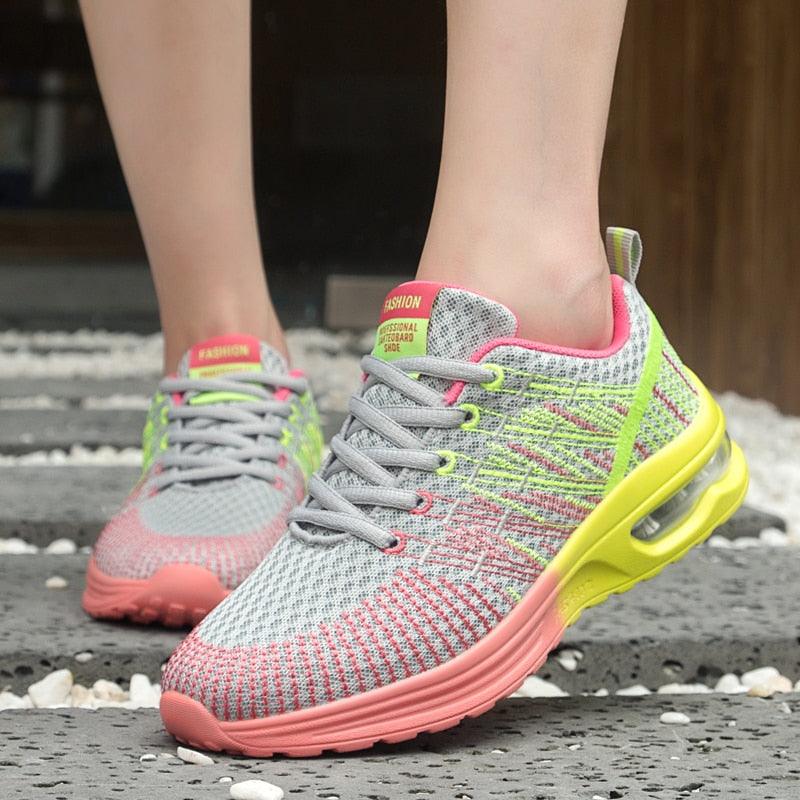 Women's Lightweight Breathable Athletic Running Sneakers